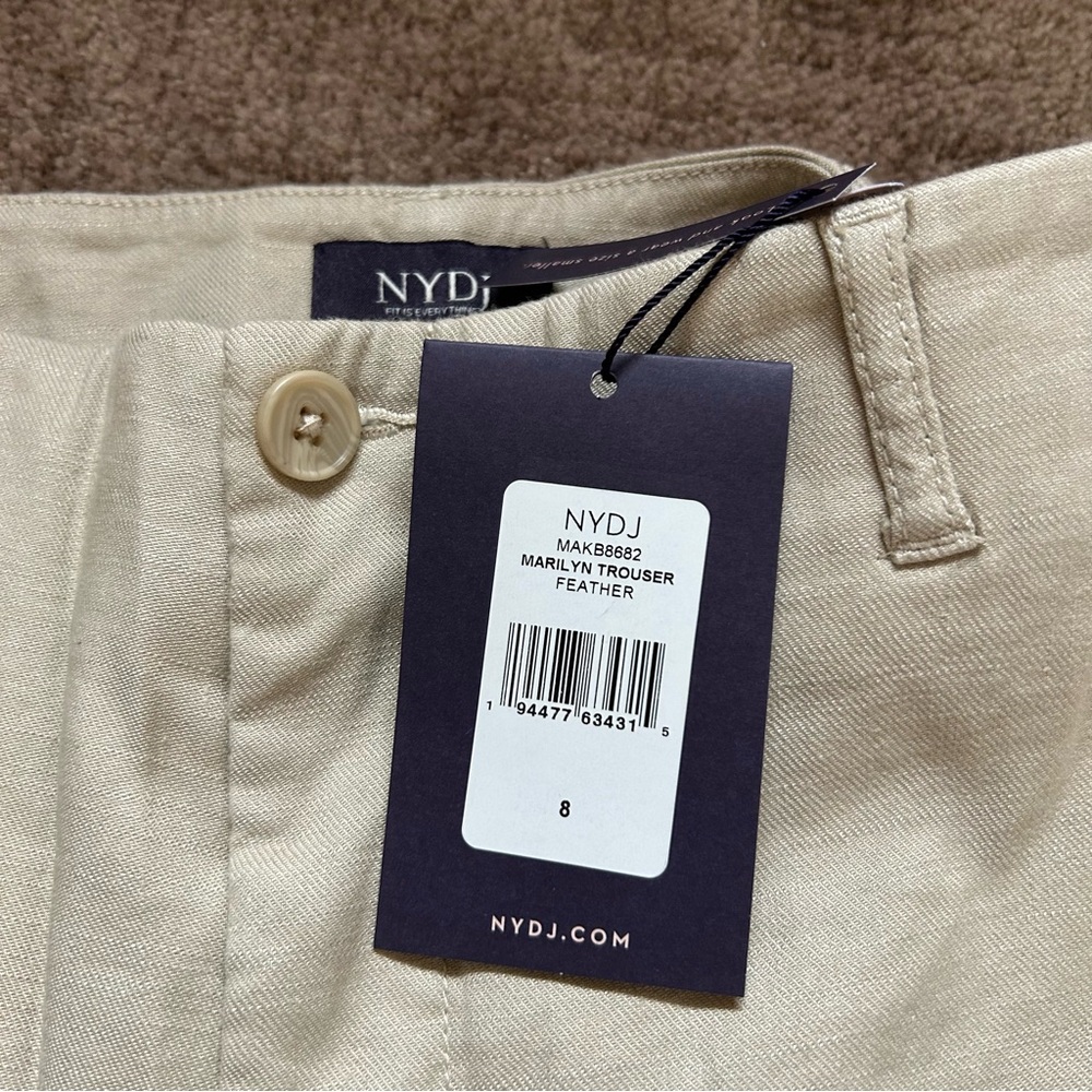 NYDJ Women's Feather Khaki Chinos